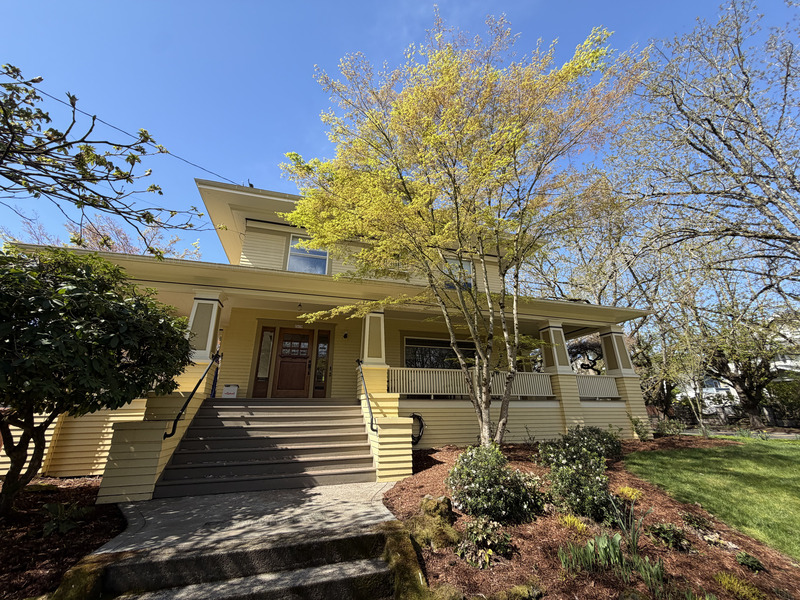 Historic Craftsman home restoration in Irvington, Portland