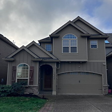 Exterior-House-Painting-Transformation-in-Beaverton-Oregon-From-Taupe-to-Bright-White 0